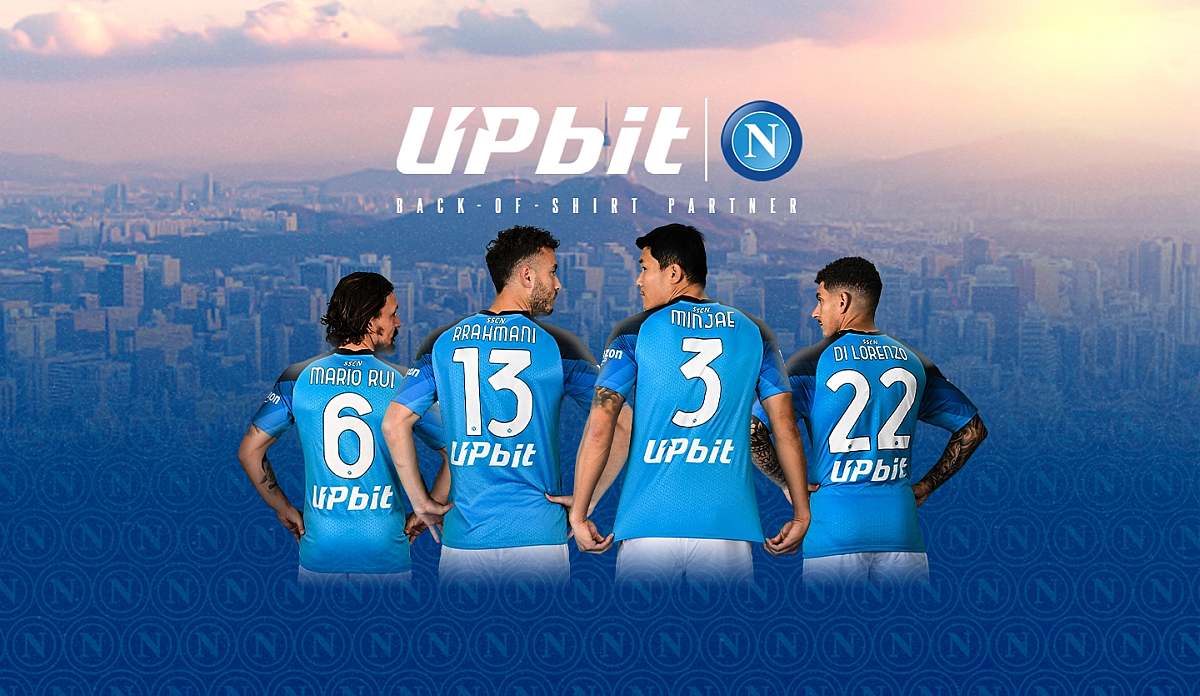 
Логотип криптобиржи Upbit появится на майках игроков ФК «Наполи» 