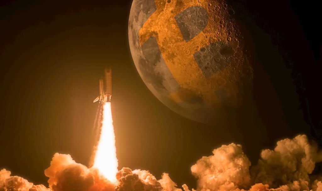 
62 биткоина отправят на Луну для ускорения межпланетных исследований 