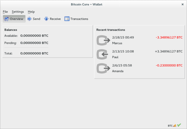 Bitcoin-Core-Wallet