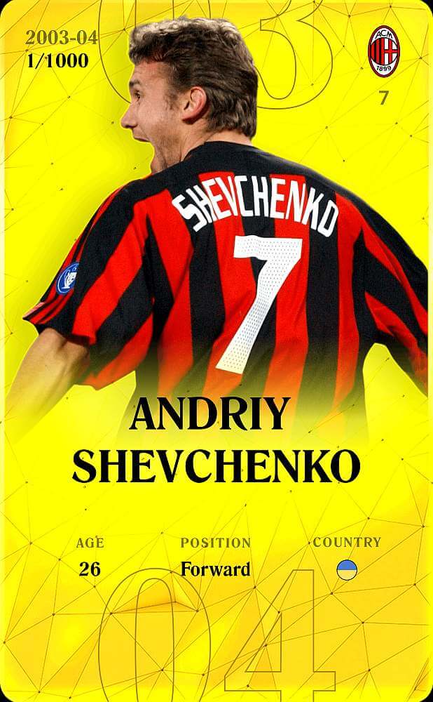 Andriy Shevchenko - Sorare Limited