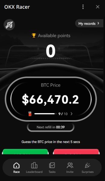 okx-racer-interface