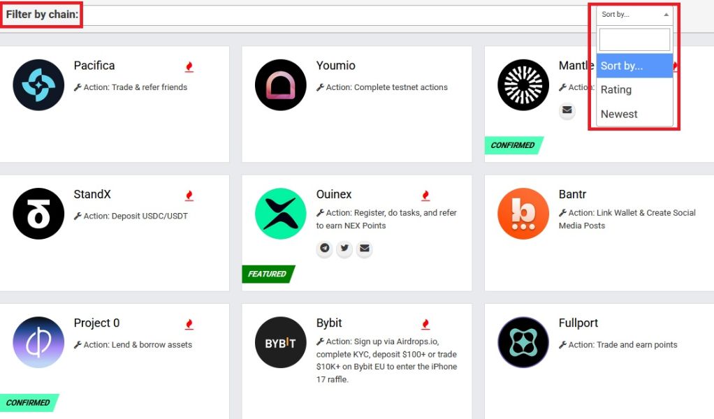 airdrops-io-interface